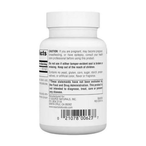 Source Naturals, Dmae Dimethylaminoethanol Bitartrate, 351 mg, 100 Tabs