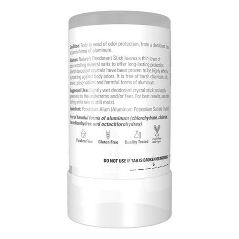 Now Foods, Deodorant Stick, Nature's 3.5 OZ