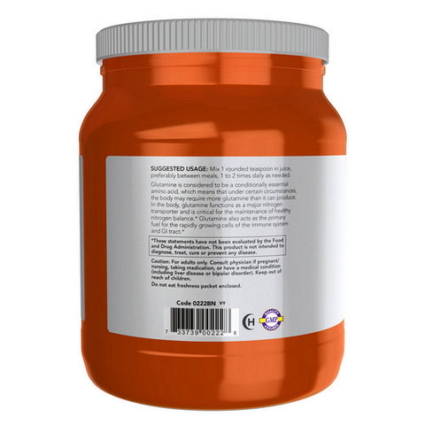 Now Foods, L-Glutamine Powder, POWDER, 1 Kg