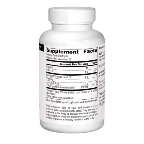 Source Naturals, Evening Primrose Oil, 500 mg, 90 Softgels