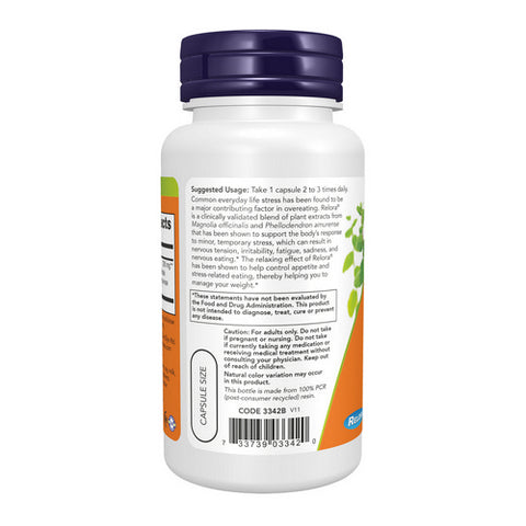 Now Foods, Relora, 300 mg, 60 Vcaps