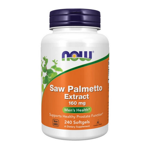 Now Foods, Saw Palmetto Extract, 160 mg, 240 Softgels