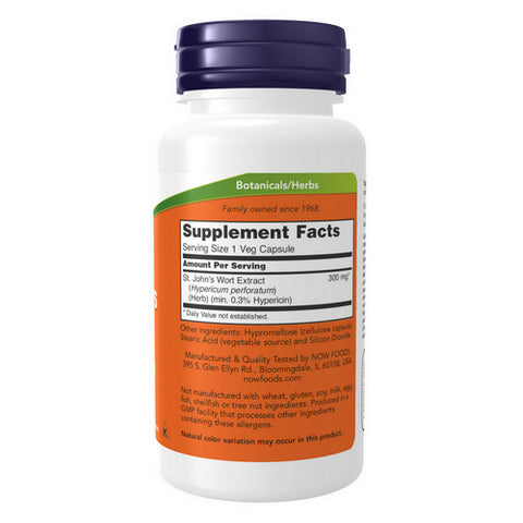 Now Foods, St. John's Wort, 300 mg, 100 Caps