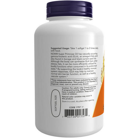 Now Foods, Super Primrose, 1300 mg, 120 Softgels