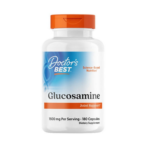 Doctors Best, Glucosamine Sulfate, 1500 Mg, 180 Caps