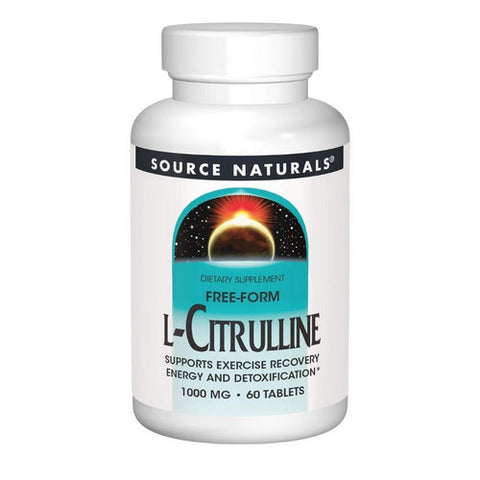 Source Naturals, L-Citrulline, 1000 mg, 60 Tabs