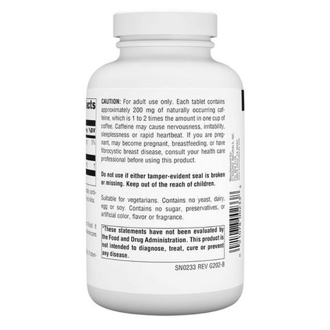 Source Naturals, Guarana Energizer, 900 MG, 200 Tabs