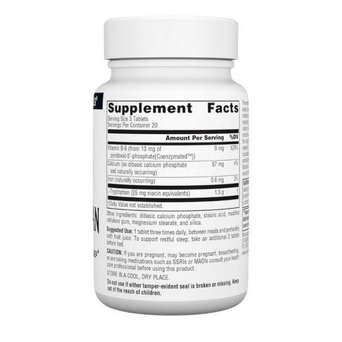 Source Naturals, L-Tryptophan, 500 mg, 60 Tabs