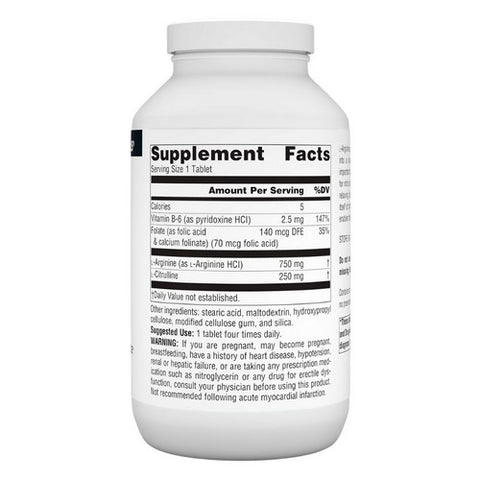 Source Naturals, L-Arginine L-Citrulline Complex, 240 Tabs