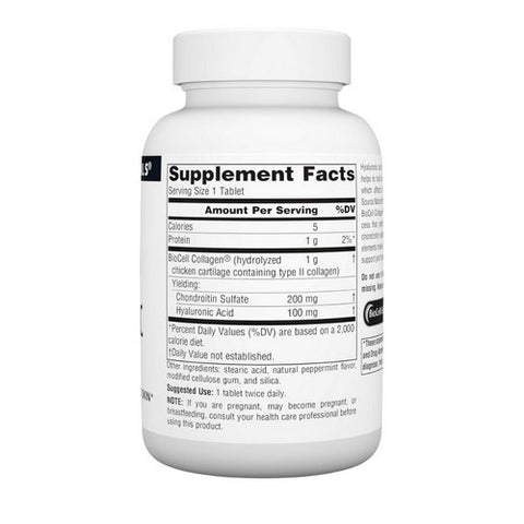 Source Naturals, Hyaluronic Acid, 100 mg, 60 Tabs