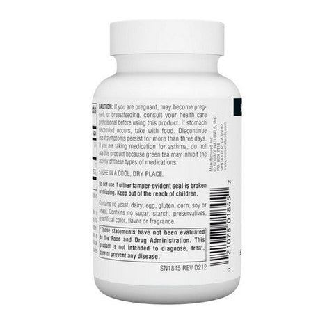 Source Naturals, Green Tea, 500 mg, Extract 60 Tabs Source Naturals