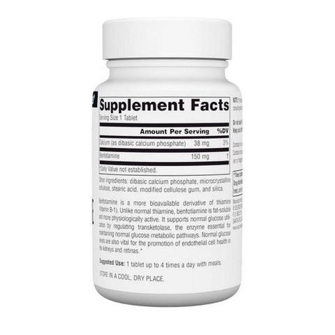 Source Naturals, Benfotiamine, 150 mg, 120 Tabs