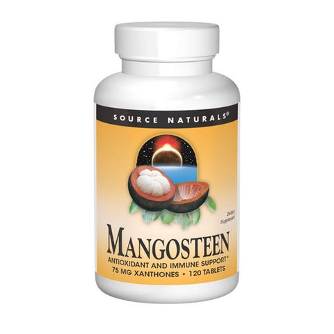 Source Naturals, Mangosteen, 187.5 mg, 120 Tabs