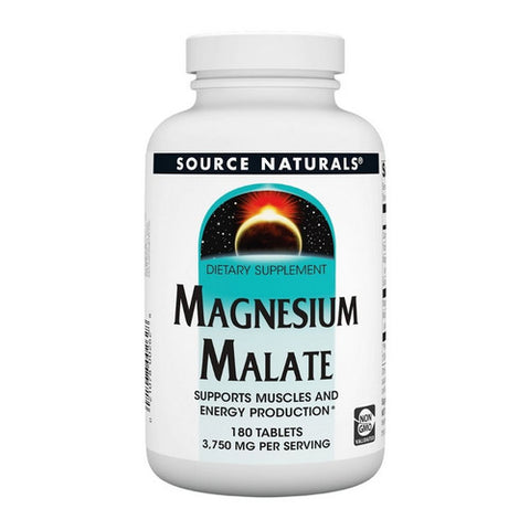 Source Naturals, Magnesium Malate, 1250 mg, 180 Tabs
