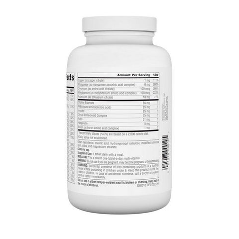 Source Naturals, Mega One (Formerly Mega-Vite 85), 180 Tabs