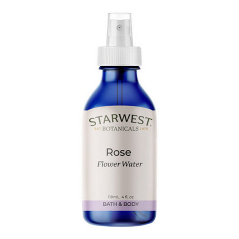 Starwest Botanicals, Flower Water, Rose 4 Oz