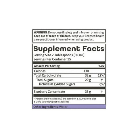 Dynamic Health Laboratories, Blueberry Concentrate, 8 Fl Oz