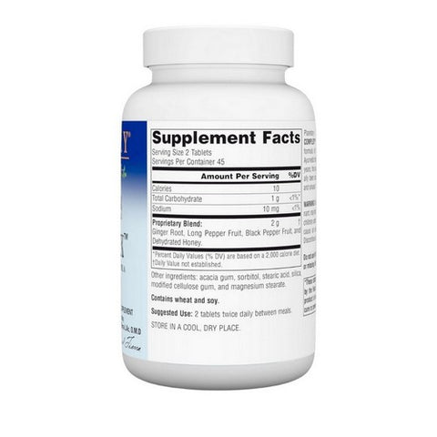 Planetary Herbals, Three Spices Sinus Complex, 90 Tabs