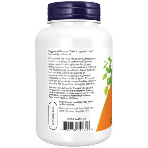 Now Foods, Curcumin, 120 Vcaps