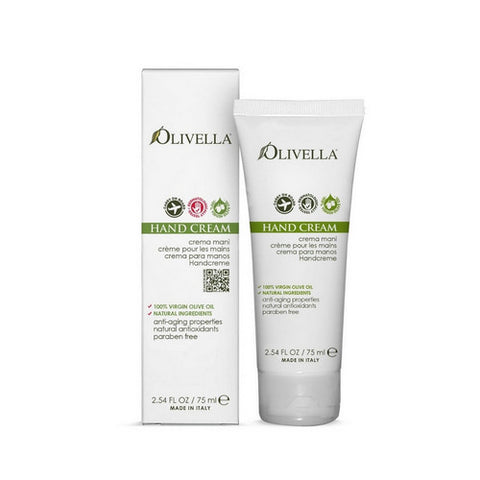 Olivella, Virgin Olive Oil Hand Cream, 2.54 Oz