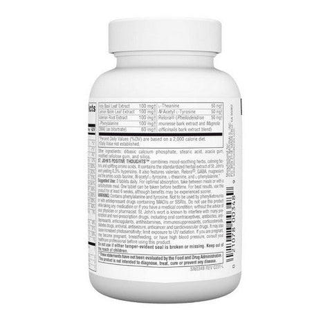 Source Naturals, Positive Thoughts, 45 Tabs Source Naturals