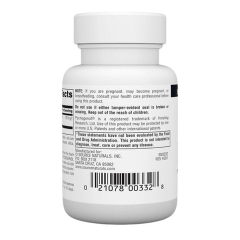Source Naturals, Pycnogenol, 100 MG, 30 Tabs