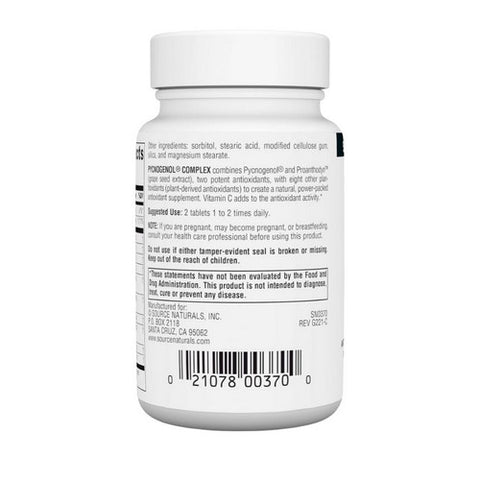 Source Naturals, Pycnogenol, Complex 30 Tabs