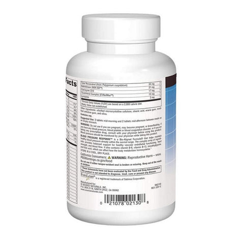 Source Naturals, Blood Pressure Response, 120 Tabs