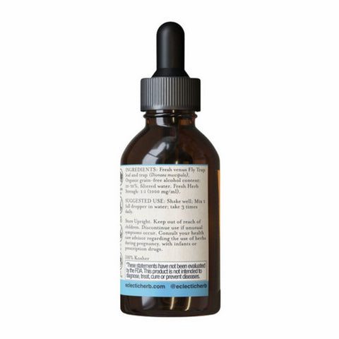 Eclectic Herb, Venus Fly Trap, 1000 mg, 2 Oz with Alcohol