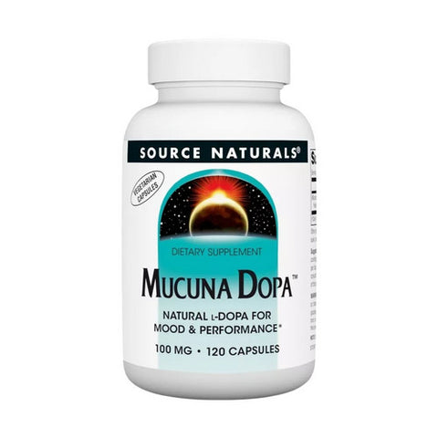 Source Naturals, Mucuna Dopa, 100 Mg, 120 vegi caps