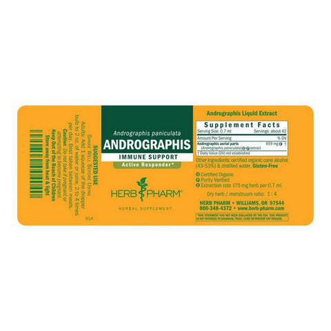 Herb Pharm, Andrographis, 4 OZ