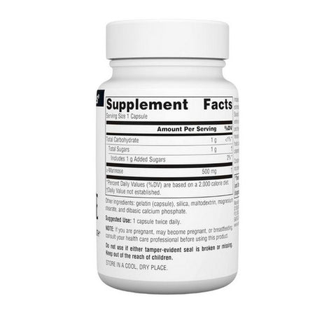 Source Naturals, D-Mannose, 500 Mg, 30 Caps