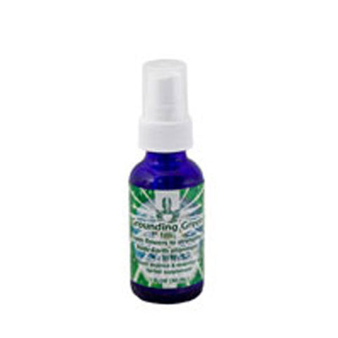 Flower Essence Services, Grounding Green Spray, 1 oz