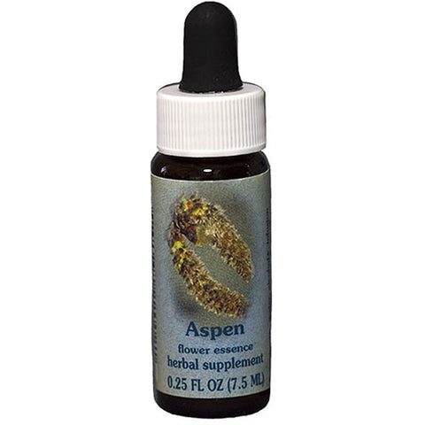 Flower Essence Services, Aspen Dropper, 0.25 oz