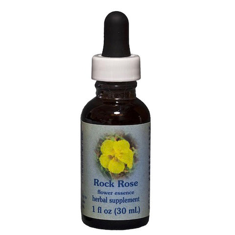 Flower Essence Services, Rock Rose Dropper, 1 oz