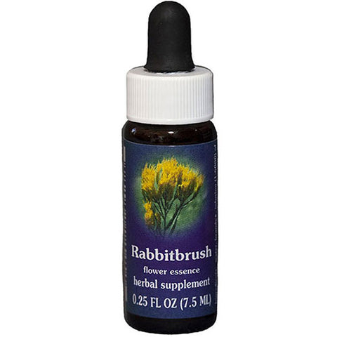Flower Essence Services, Rabbitbrush Dropper, 0.25 oz