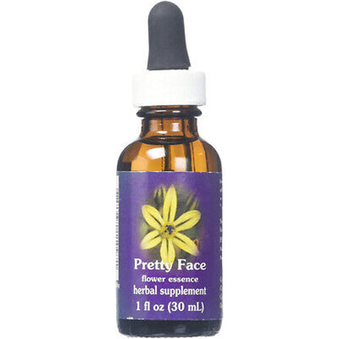 Flower Essence Services, Pretty Face Dropper, 1 Oz Flower Essence Services