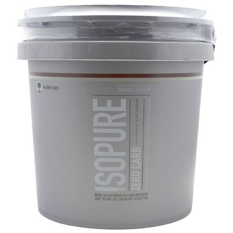 Nature's Best, Zero Carb Isopure, Cookies and Cream 7.5 lb