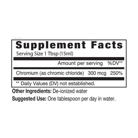 Eidon Ionic Minerals, Chromium, 18 Oz