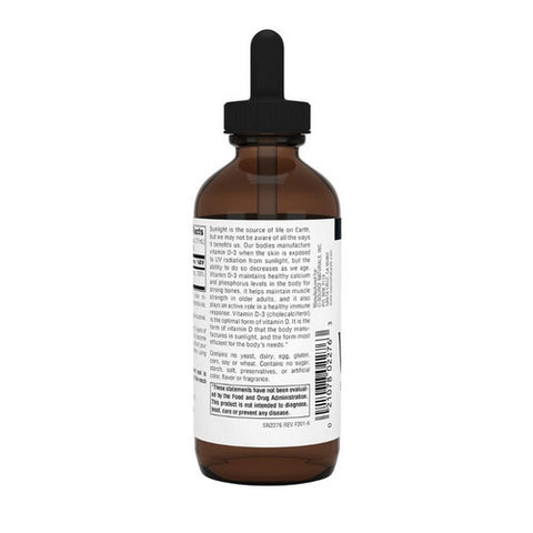 Source Naturals, Vitamin D-3 Liquid, 4 fl oz
