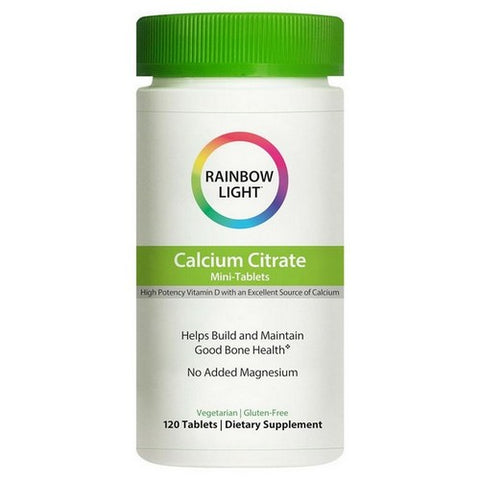 Rainbow Light, Calcium Citrate Mini-Tabs, 120 Tabs