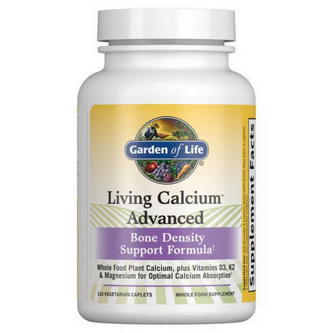 Garden of Life, Living Calcium Advanced, 120 Caplets