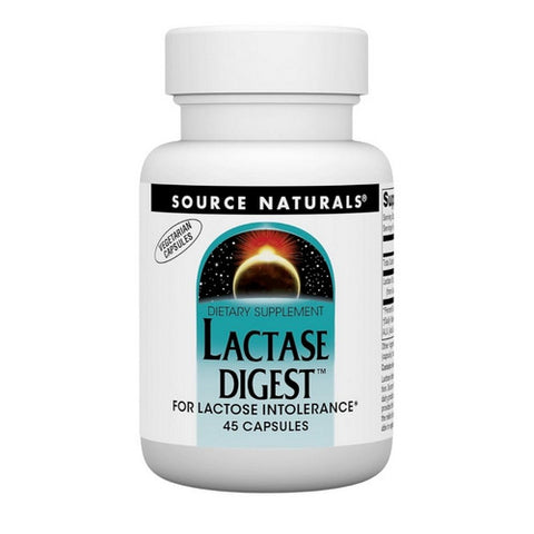 Source Naturals, Lactase Digest, 45 Vcaps