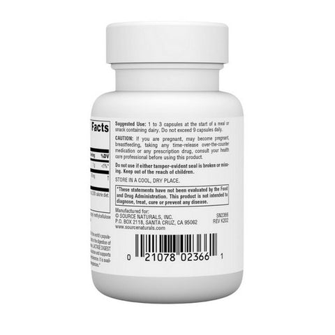 Source Naturals, Lactase Digest, 45 Vcaps