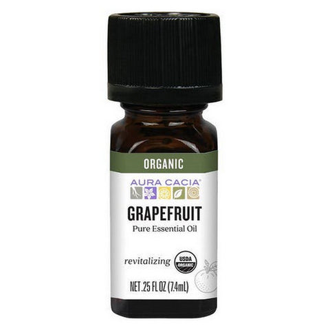Aura Cacia, Essential Oil, Grapefruit 0.25 oz