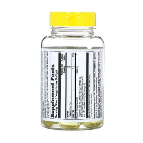 Health From The Sun, Vegetarian Borage Oil, 60 ct