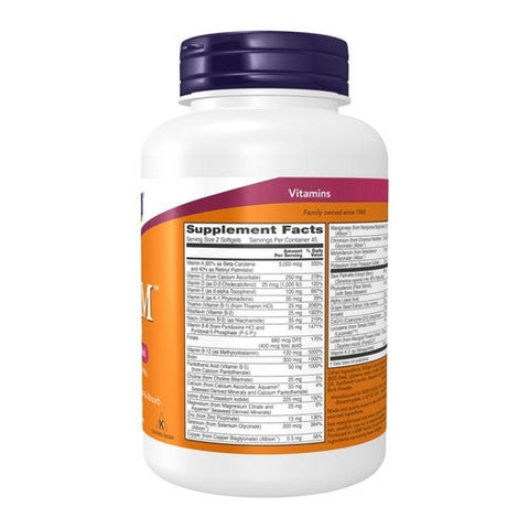 Now Foods, Adam Men's Multiple Vitamin, 90 Softgels