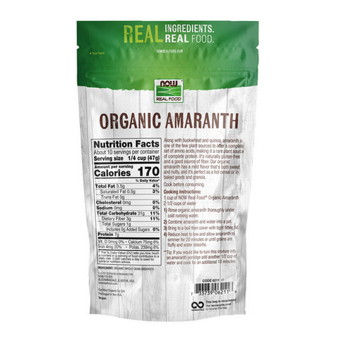 Now Foods, Amaranth Grain Organic, 1 lb