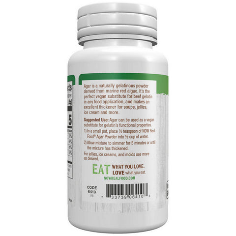 Now Foods, Real Food Agar Powder, 2 oz