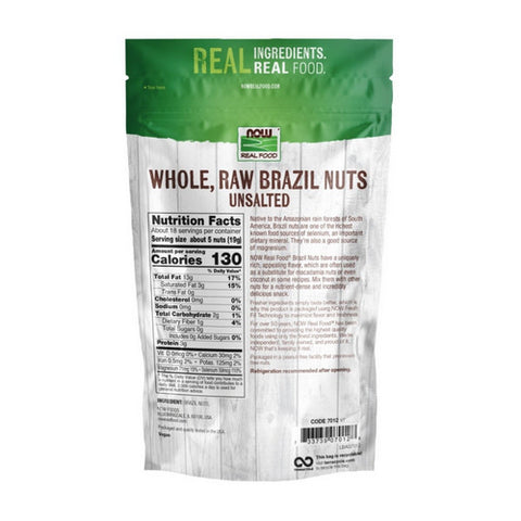 Now Foods, Brazil Nuts Raw, 12 oz